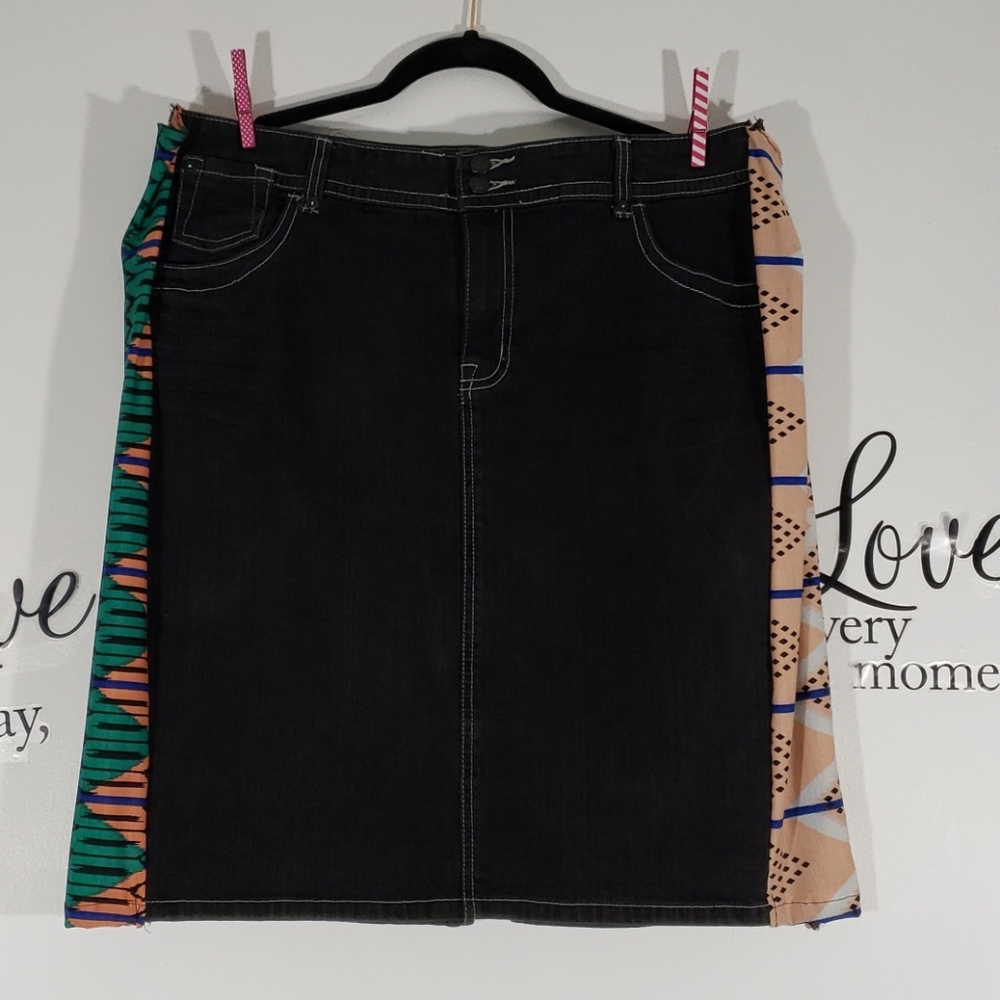 Black Jean skirt - 298